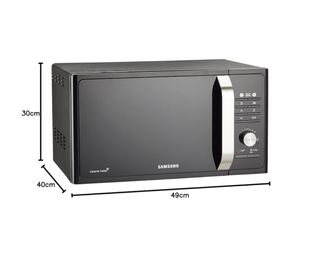 Microondas Samsung MG23F302TAK Independiente