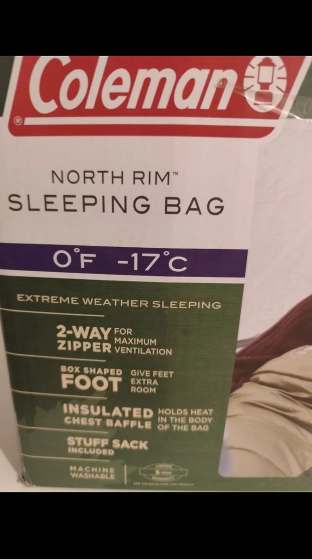 Saco de dormir Coleman Extreme Weather