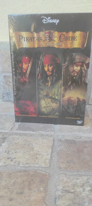 Trilogía Piratas del Caribe DVD Español