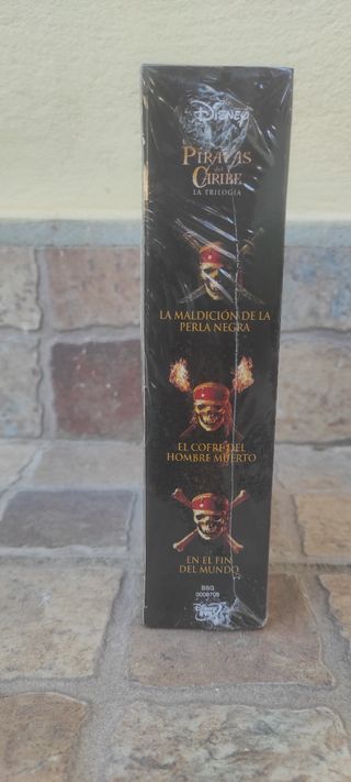 Trilogía Piratas del Caribe DVD Español