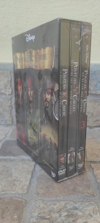 Trilogía Piratas del Caribe DVD Español