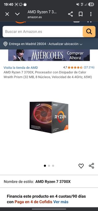 Placa Base Gigabyte B550 AORUS Elite V2 + CPU + RA