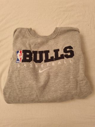 Sudadera Nike Bulls Basketball Gris