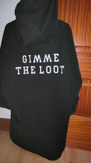 Sudadera Grimey Gimme the Loot Negra