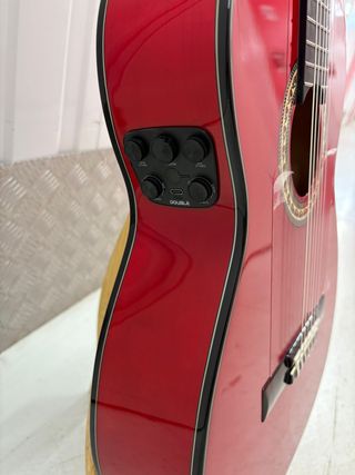 Guitarra Flamenca “Chata” Roja Modesto Malla