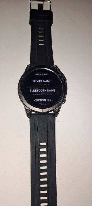 Smartwatch zeblade stratos 3 pro,preto e azul .