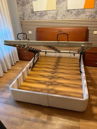 Dormitorio Matrimonio Canapé Cerezo Barnizado