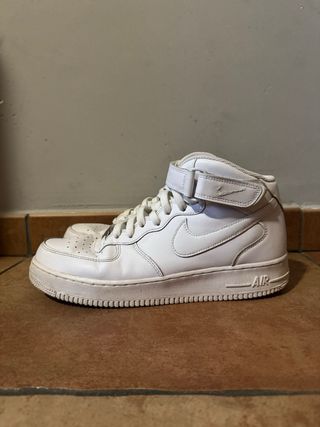 Zapatillas Nike Air Force 1 Mid Blancas