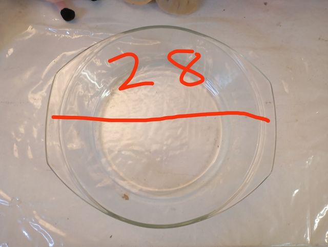 Ensaladera de cristal