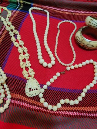 11 joyas vintage de hueso