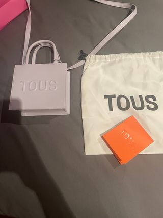 Bolso Tous pequeño morado