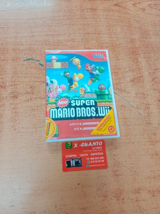 JUEGO NINTENDO WII NEW SUPER MARIO BROS WII
