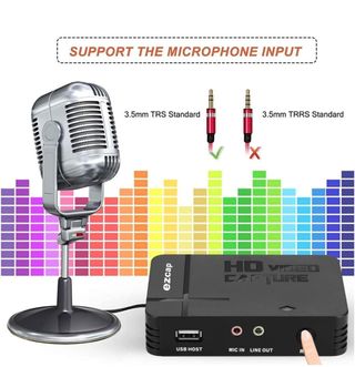 Grabadora de video ezcap HD