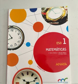 Libros de texto PRIMERO de la ESO