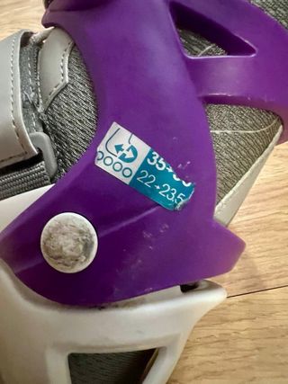 Patines con ruedas 