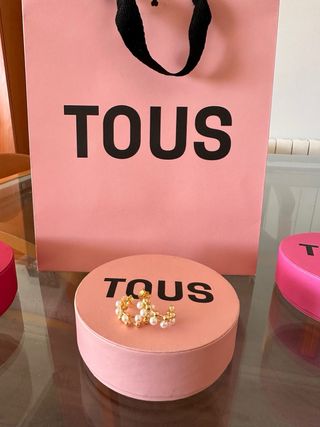  Pack 3 Pendientes TOUS y Colgante Tous Rubí