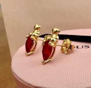  Pack 3 Pendientes TOUS y Colgante Tous Rubí