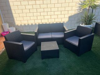 Conjunto Jardín Terraza Evo Grafito
