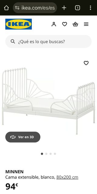 Cama extensible IKEA MINNEN