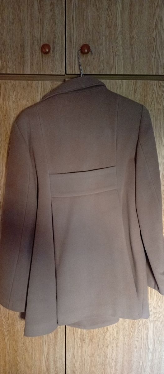Chaquetón Beige Mujer