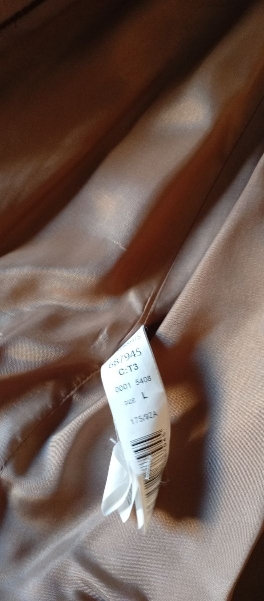 Chaquetón Beige Mujer