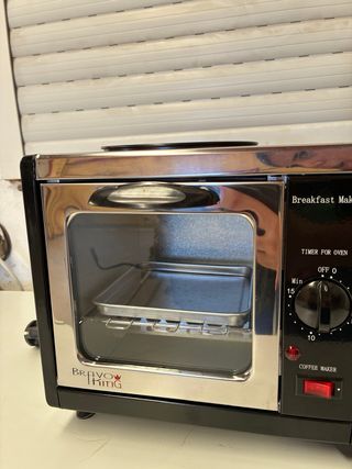 Cafetera, Minihorno y Plancha Desayuno