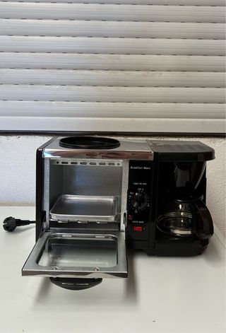 Cafetera, Minihorno y Plancha Desayuno