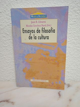 Ensayos de filosofía de la cultura