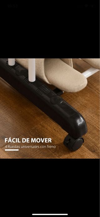 Tendedero Plegable Metálico y Plástico