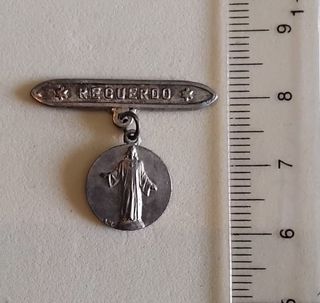 Lote de medallas religiosas