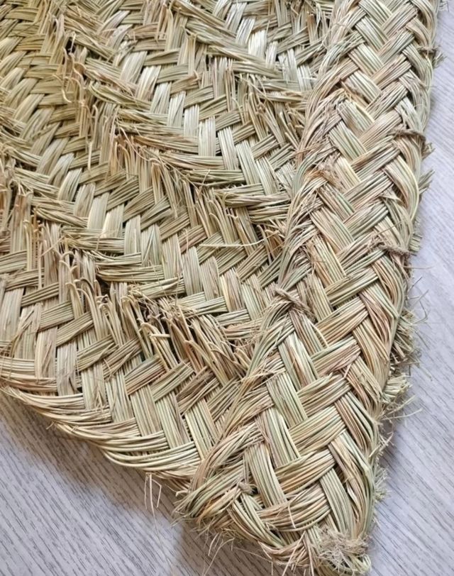 Tapete Esparto Natural Meia Lua