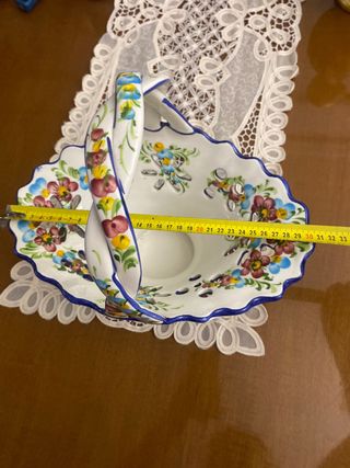 Frutero Cerámica Pintado a Mano buen estado