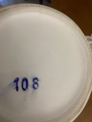 Frutero Cerámica Pintado a Mano buen estado