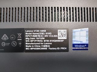 Ordenador Portátil Lenovo mod. V130 