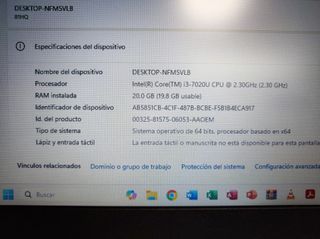 Ordenador Portátil Lenovo mod. V130 