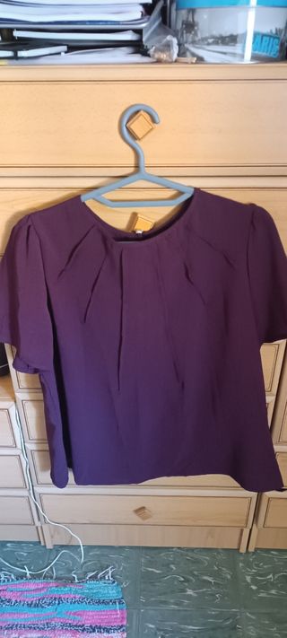 Blusa Shein Granate Talla L