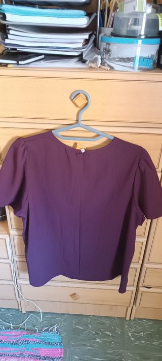 Blusa Shein Granate Talla L