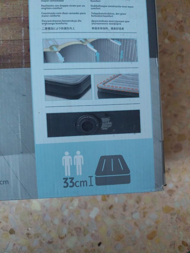 Colchón Hinchable Doble Intex