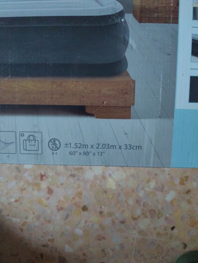 Colchón Hinchable Doble Intex