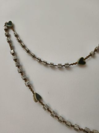 Rosario en nácar para colgar