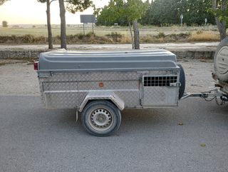 Remolque para perros