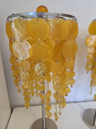 Conjunto 1 Lampara de techo + 2 lámparas de noche