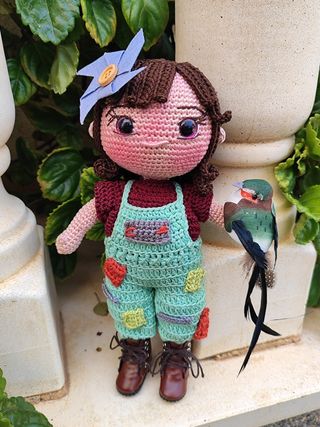 Muñeca Amigurumi Artesanal Hecha a Mano