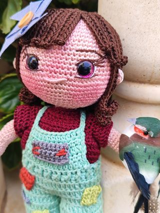 Muñeca Amigurumi Artesanal Hecha a Mano