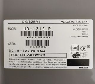 Tavoletta Grafica Wacom UltraPad A4 UD 1212 R
