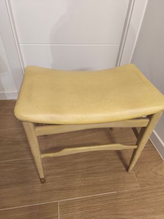 Silla Piano Vintage Polipiel pastel