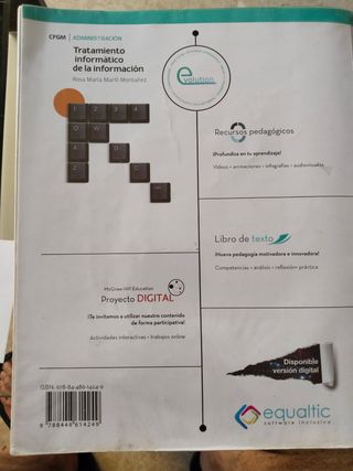 Libros de 1° de grado medio de administración