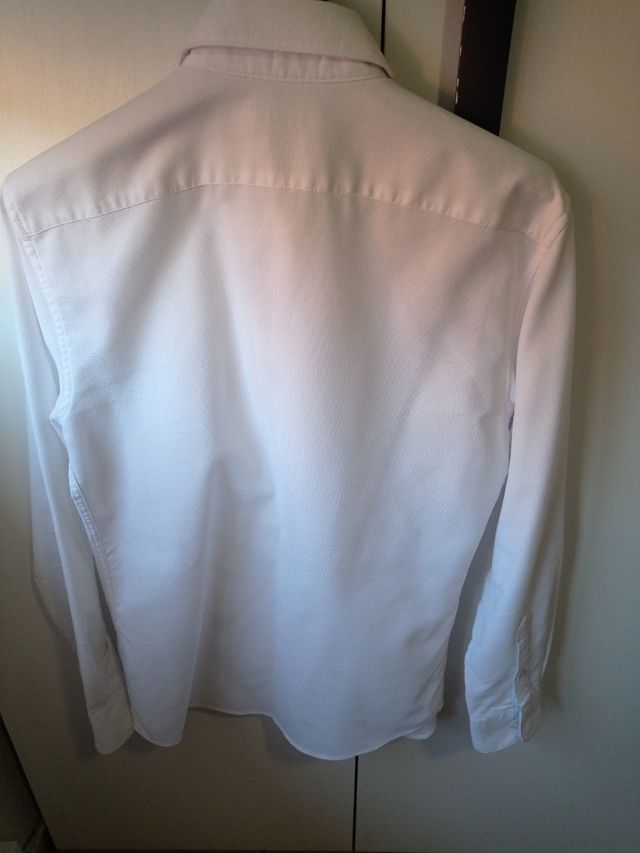Camisa ZARA Blanca Talla S