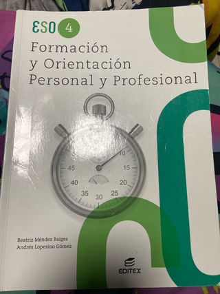 Formación y orientación personal y profesional ...
