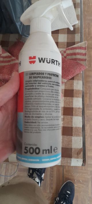 Limpiador y protector salpicaderos Würth